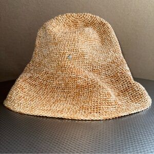 Helen Kaminski Tan Woven Hat